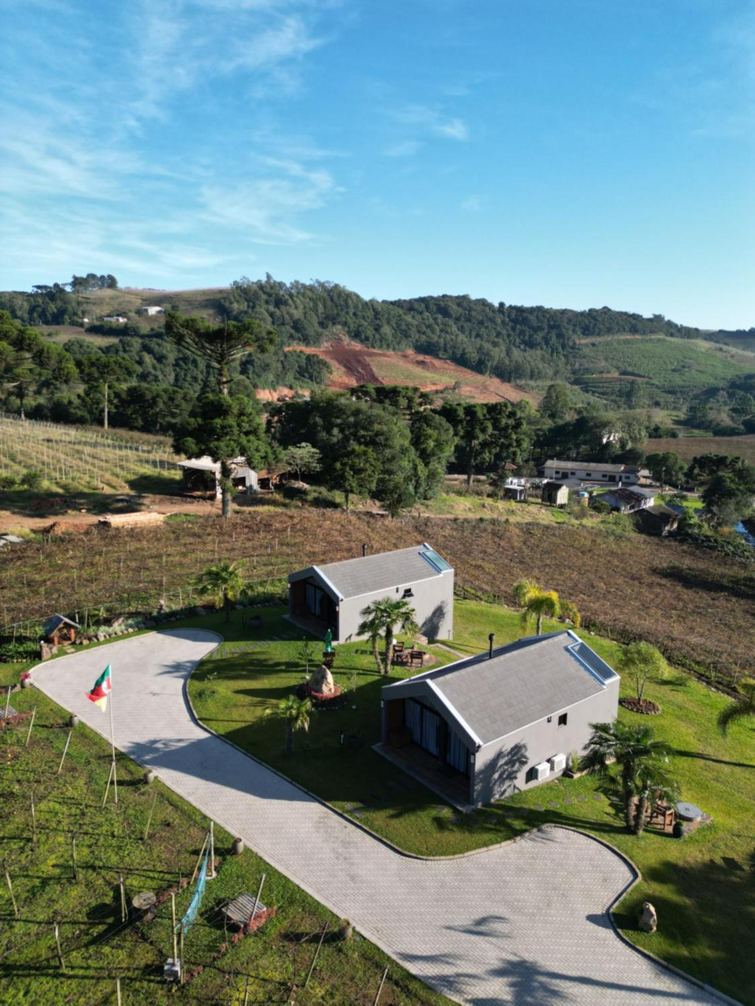 Cabanas Le Vigne Pinto Bandeira Eksteriør bilde