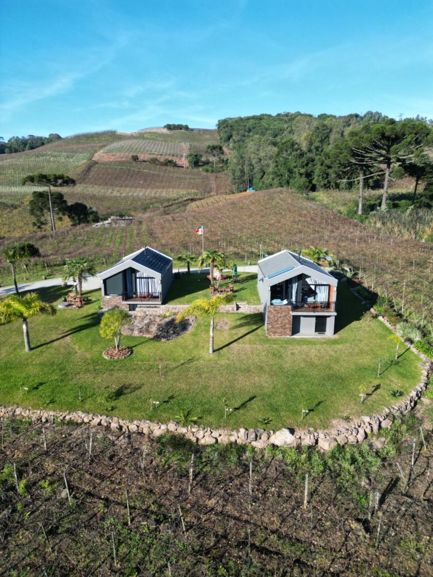 Cabanas Le Vigne Pinto Bandeira Eksteriør bilde