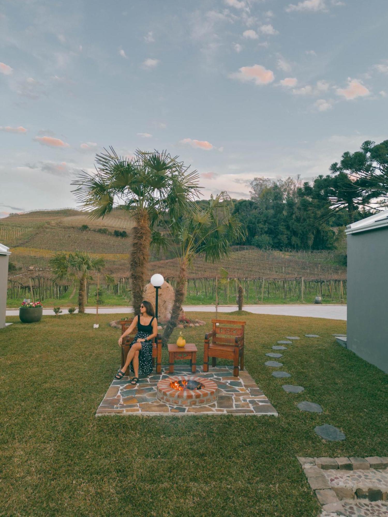 Cabanas Le Vigne Pinto Bandeira Eksteriør bilde